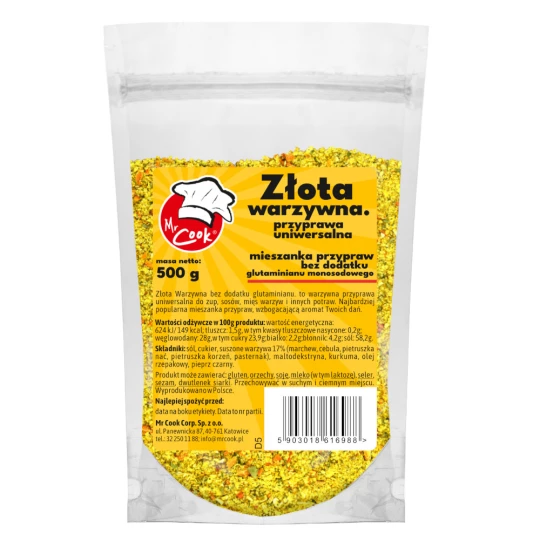 Złota Warzywna Universal Gemüsegewürz Ohne Zusatz von MSG - Premium Line