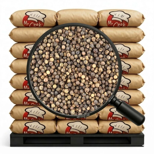 Pfeffer Schwarz Ganz Gereinigt 550G/L - Lose