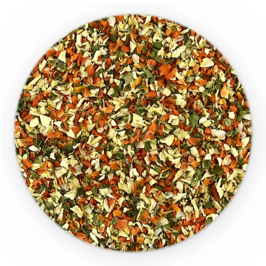 Getrocknetes Gemüse Granulat 1-4mm (5 Zutaten) Basic Line - Lose-1