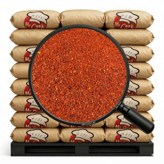 Chili Geschnitten 1-3 mm (ohne sichtbare Samen) - Lose