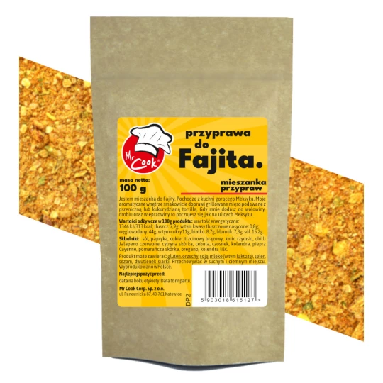 Fajita Gewürz Ohne Zusatz von MSG - Premium Line
