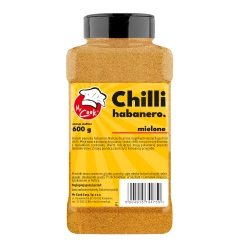 Chili Habanero Gemahlen - Premium Line 600g Słoik PET