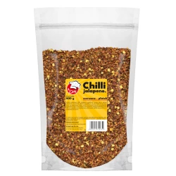 Chili Jalapeno Rot Geschnitten - Premium Line 800g Doypack