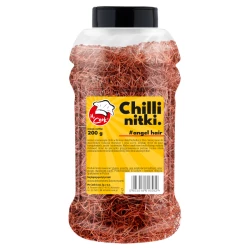 Chilli Fäden - Premium Line 200g Słoik PET