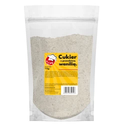 Vanillezucker (mit Vanillepulver) - Premium Line 1kg Doypack