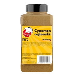 Canehl (Zimt) Gemahlen - Premium Line 500g Słoik PET