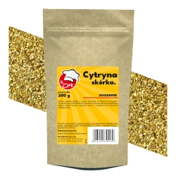 Zitronenschalen Geschnitten 0,5-1,5 mm - Premium Line 200g Doypack