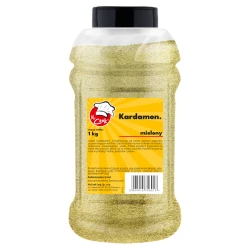 Cardamon Grün Gemahlen - Premium Line 1kg Słoik PET