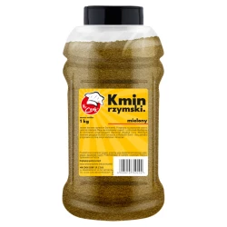 Cumin Gemahlen - Premium Line 1kg Słoik PET