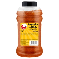 Paprika Geräucherte Scharf Asta 120/140 - Premium Line 1kg Słoik PET