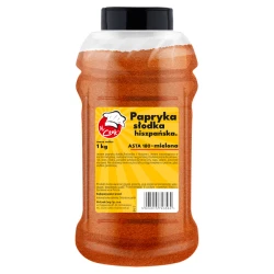 Paprika Edelsüss Gemahlen Asta 180 - Premium Line 1kg Słoik PET