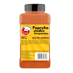 Paprika Edelsüss Gemahlen Asta 180 - Premium Line 650g Słoik PET
