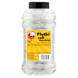 Fleur De Sel Pyramidensalz (Salzflocken) - Premium Line 1kg Słoik PET