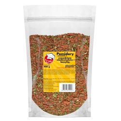 Tomaten Chips mit Bärlauch und Basilikum - Premium Line 500g Doypack