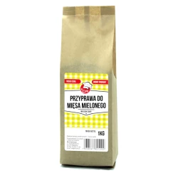 Gehacktes Fleisch Gewürz ohne Zusatz von MSG - HoReCa Basic Line 1kg Torebka PAP/OPP