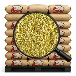 Zwiebel Gefriergetrocknet Granuliert 1-3 mm - Lose