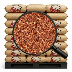 Chili Geschnitten 2-4 mm (Weniger Samen) - Lose