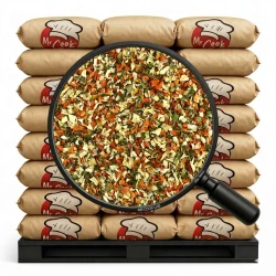 Getrocknetes Gemüse Granulat 1-4mm (5 Zutaten) Basic Line - Lose