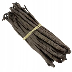 Vanilla Schoten Uganda Gourmet 12-14 cm - Premium Line 100g Worek próżniowy