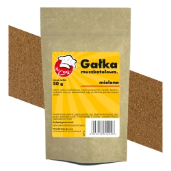 Muskatnüsse Gemahlen - Premium Line 50g Doypack