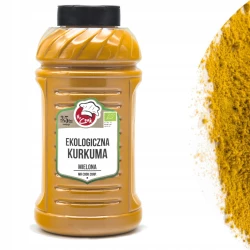BIO Kurkumawurzel Gemahlen 900g Słoik PET