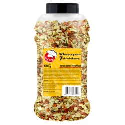 Getrocknetes Gemüse Würfel (7 Zutaten) - Premium Line 500g Słoik PET