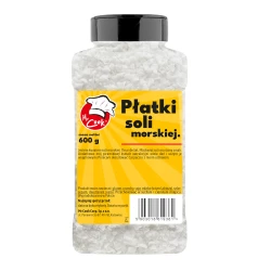 Fleur De Sel Pyramidensalz (Salzflocken) - Premium Line 600g Słoik PET