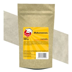 Konjakgummi (Glucomannan) - Premium Line 250g Doypack