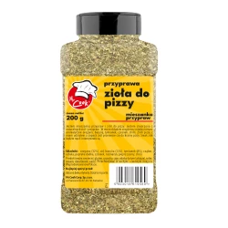 Gewürz Kräuter für Pizza Ohne Zusatz von MSG - Premium Line 200g Słoik PET