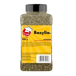Basilikum Gerebelt - Premium Line 200g Słoik PET