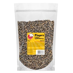 Pfeffer Schwarz Tellicherry Ganz - Premium Line 1kg Doypack