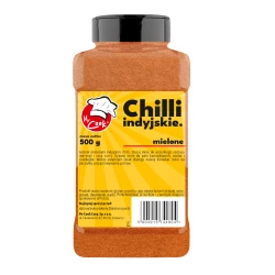 Chili Gemahlen Indien - Premium Line 500g Słoik PET