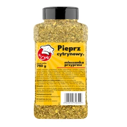 Zitronen Pfeffer Ohne Zusatz von MSG - Premium Line 750g Słoik PET