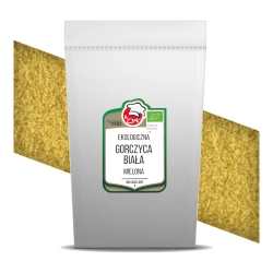 BIO Senfsaat Gelb Gemahlen 10kg Worek papierowy