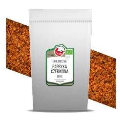 BIO Paprika Rot Granulat 1-3 mm 25kg Worek oryginalny
