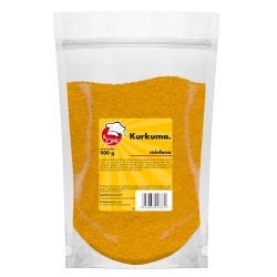 Kurkumawurzel Gemahlen - Premium Line 500g Doypack